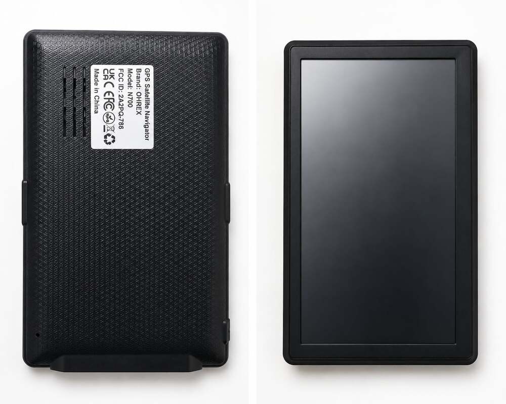 OHREX N700 7-Inch GPS Satellite Navigator